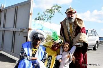La magia de los Reyes Magos aterriza en Telde (Foto Antonio Alí y TA)